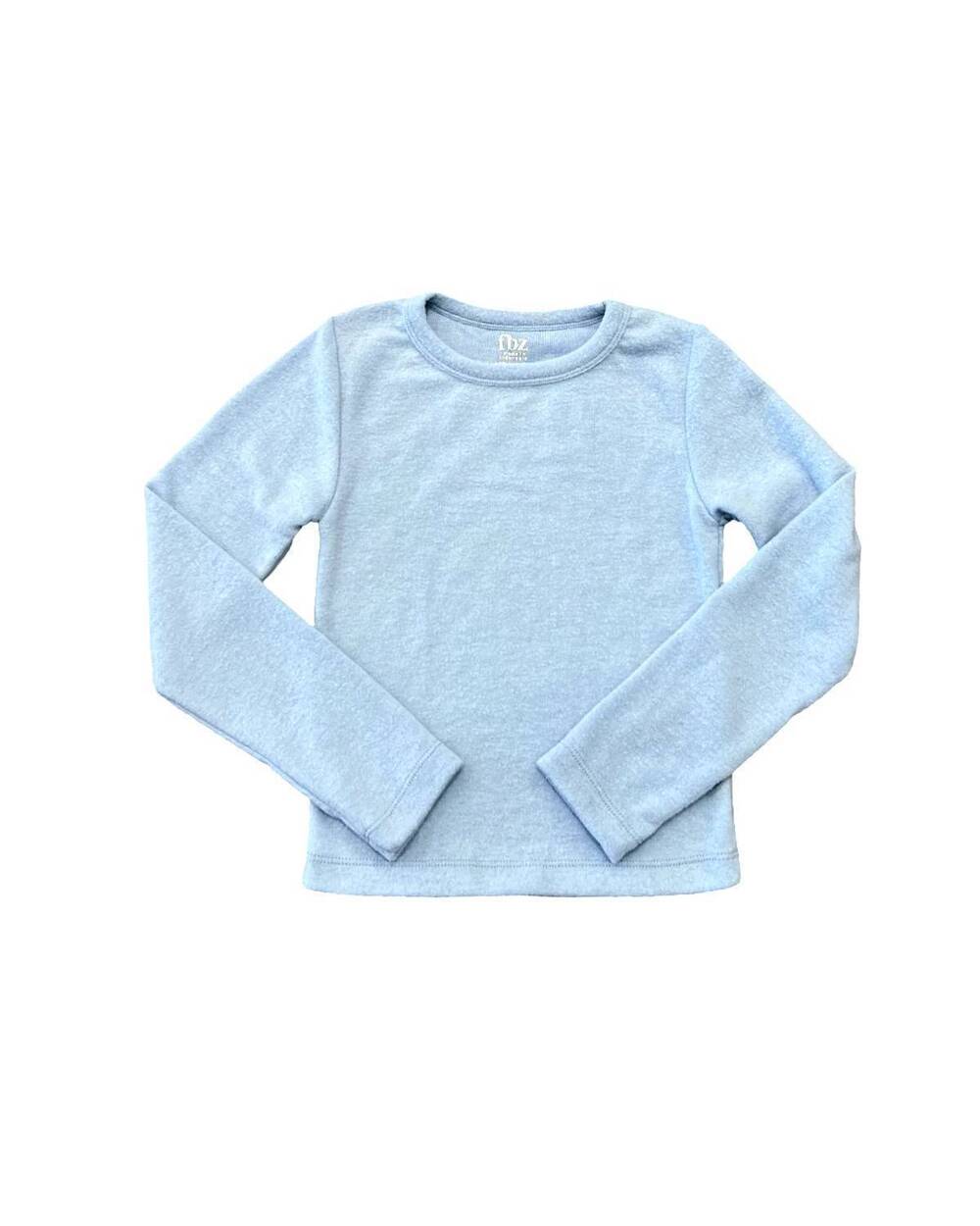 NEW FLOWERS BY ZOE girls hacci top in blue